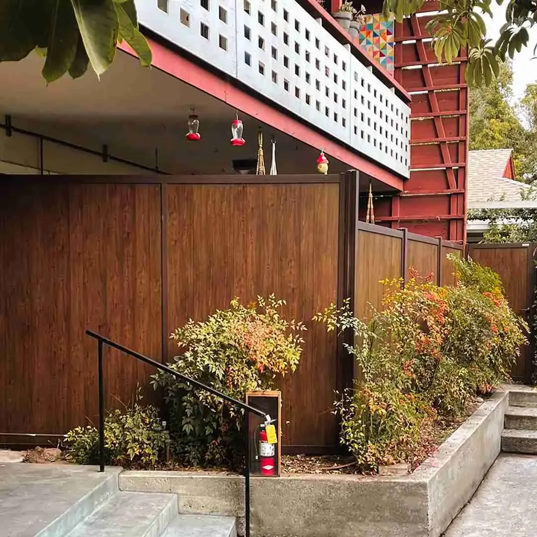 Wood-Like Pedestrian Gate and Fencing, installed by Mulholland Brand