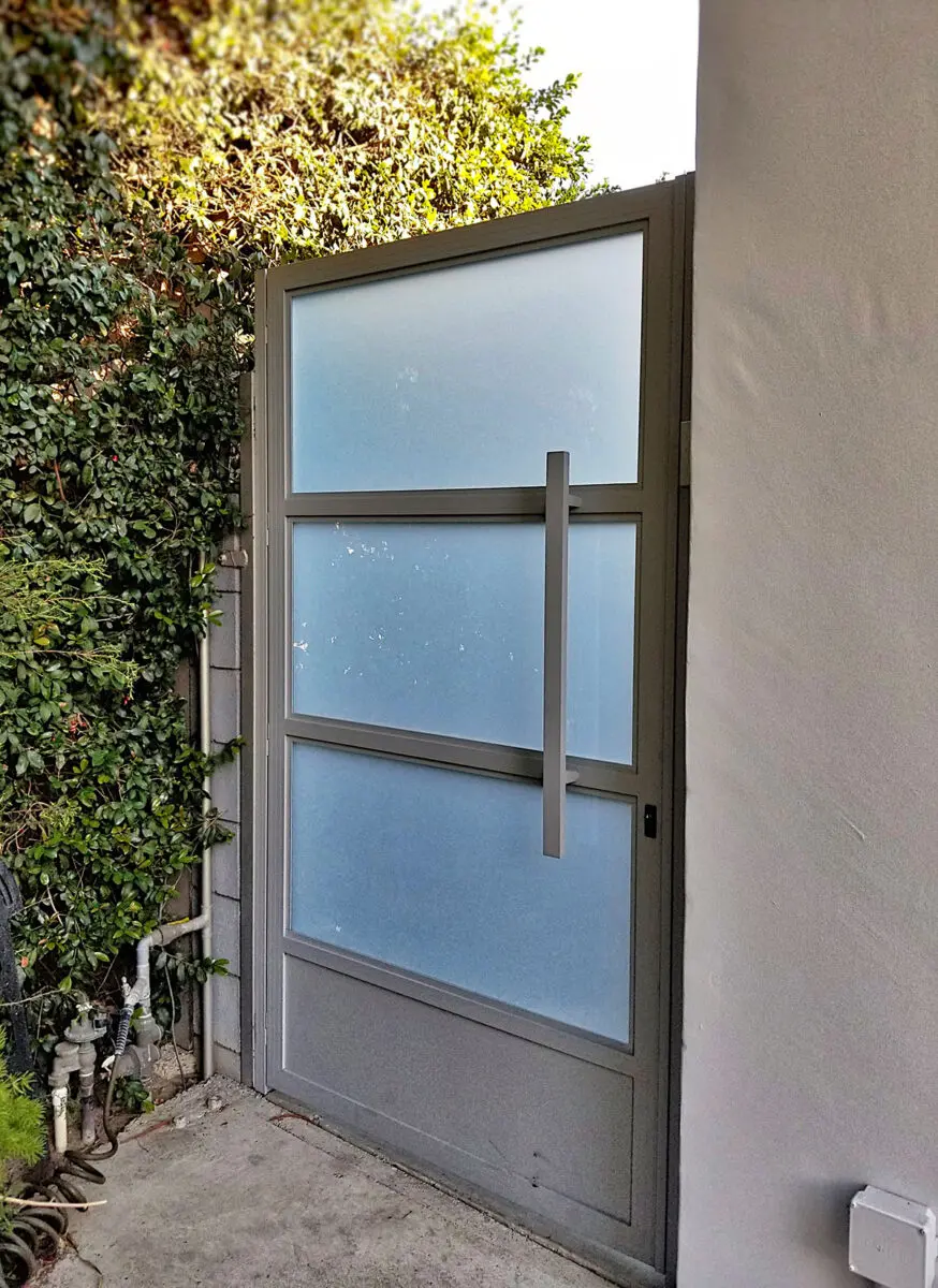 Backyard Grey Gates