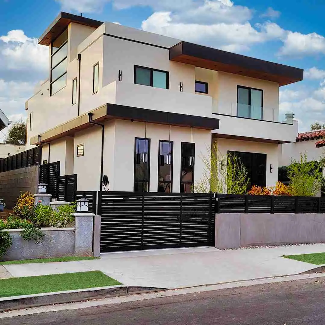 Beautiful Profile 24 Driveway Gate and Fencing entrance