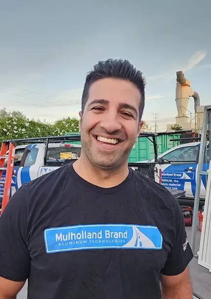 Jalal B., Laser Cut & Glass Manager at Mulholland Brand