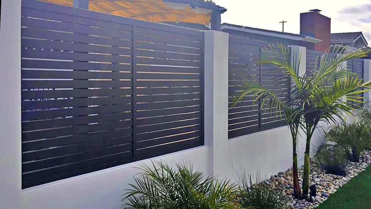 Specialty aluminum fence