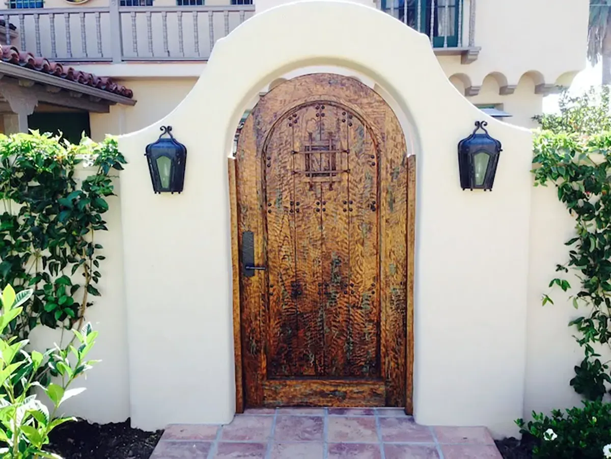 Wood Entry Gate