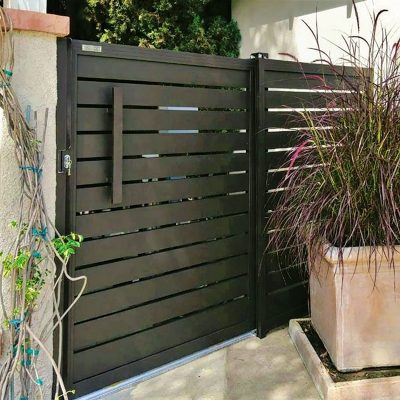 Specialty Aluminum side entry gate