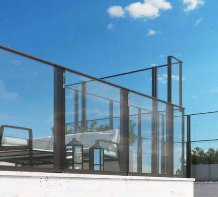 Glass railing