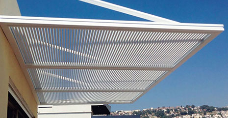 Sleek Pergola Overhang - Quality Aluminum - Mulholland Brand
