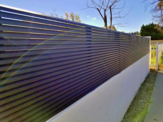 Hi-tech aluminum fencing