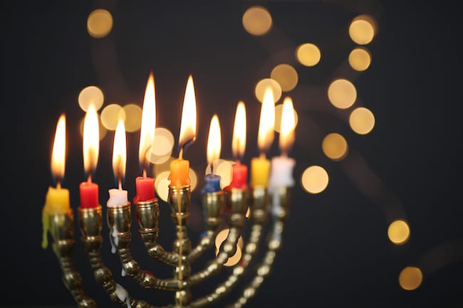 hanukkah candles