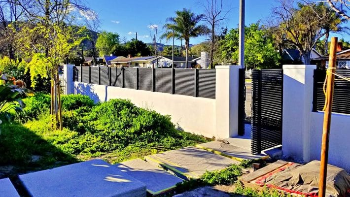 Hi-tech aluminum fence