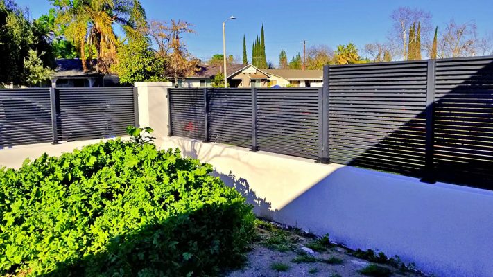 Hi-Tech aluminum fence