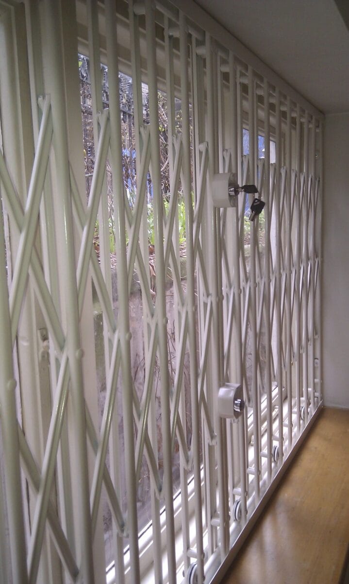 Scissor Gates & Security Bars by Mulholland Brand