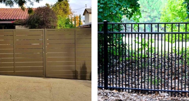 privacy vs traditional fence