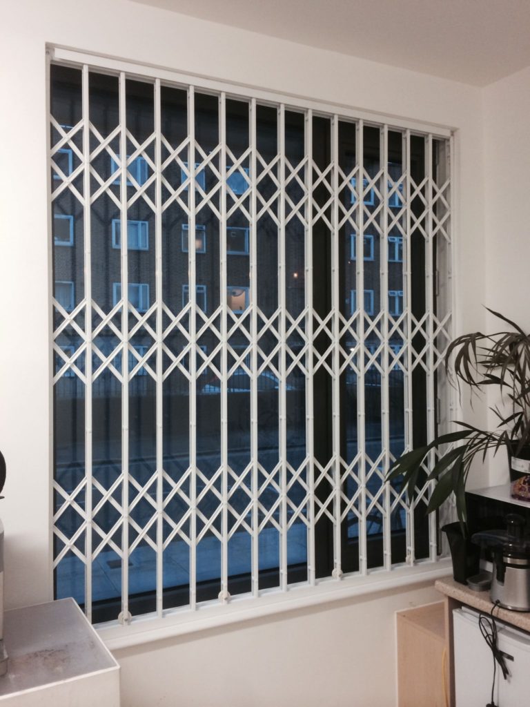 Window Scissor Gates & Security Bars by Mulholland Brand