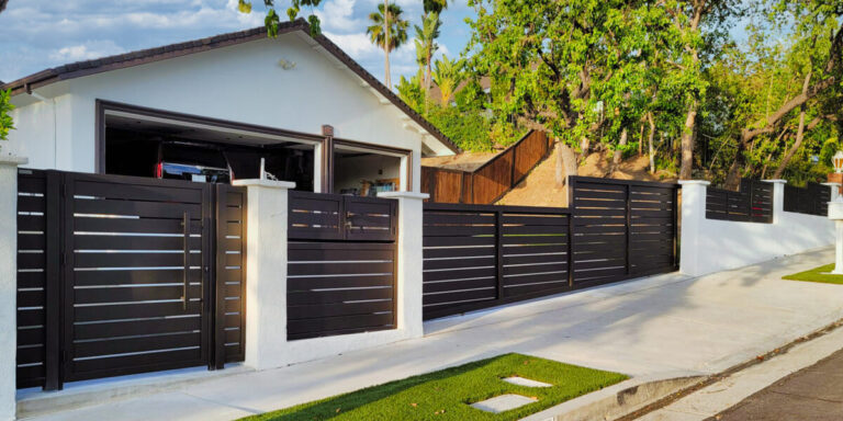 Beautiful Profile 24 Driveway Gate and Fencing