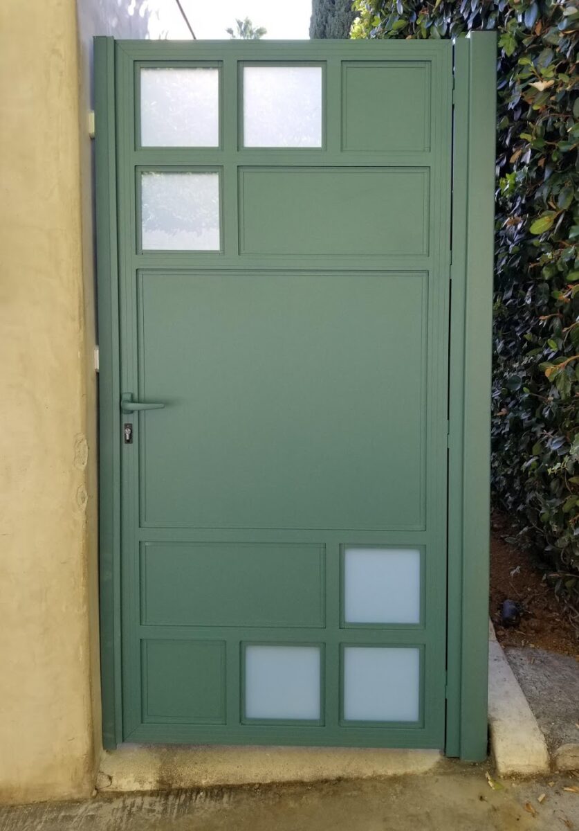 Green solid aluminum gate
