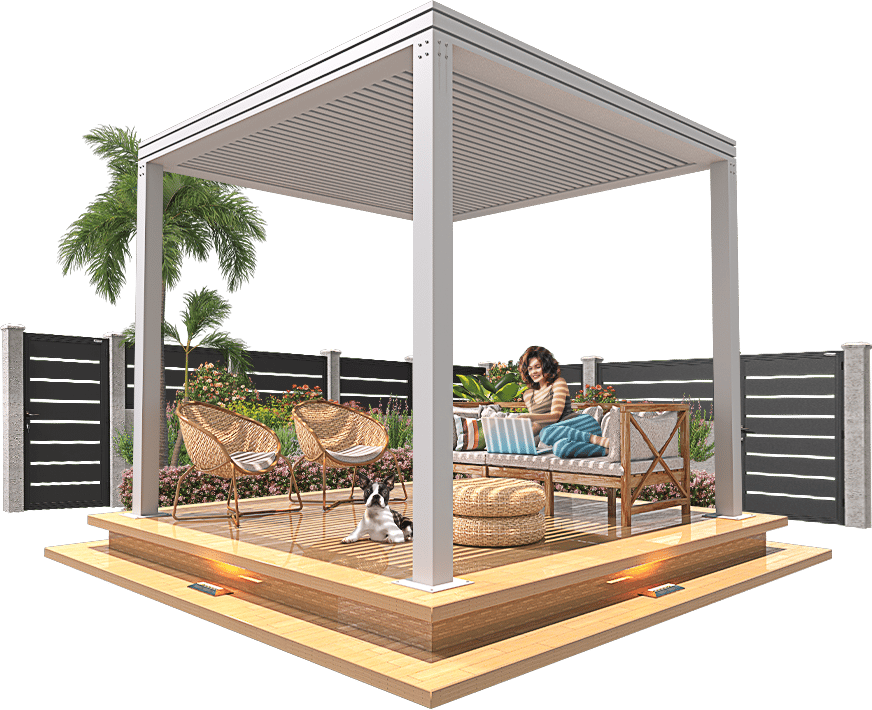 Aluminum gazebos, mulholland brand, aluminum, gates, pergolas, security bars
