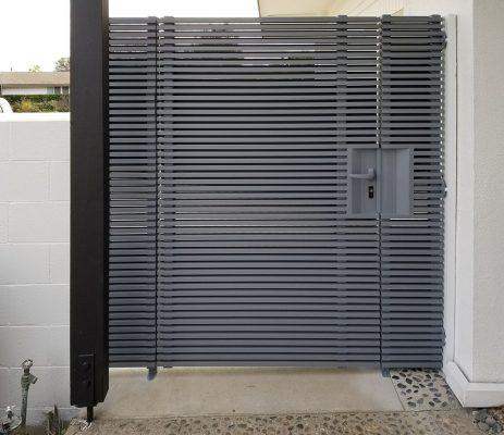 Hi-tech Aluminum side entry gate
