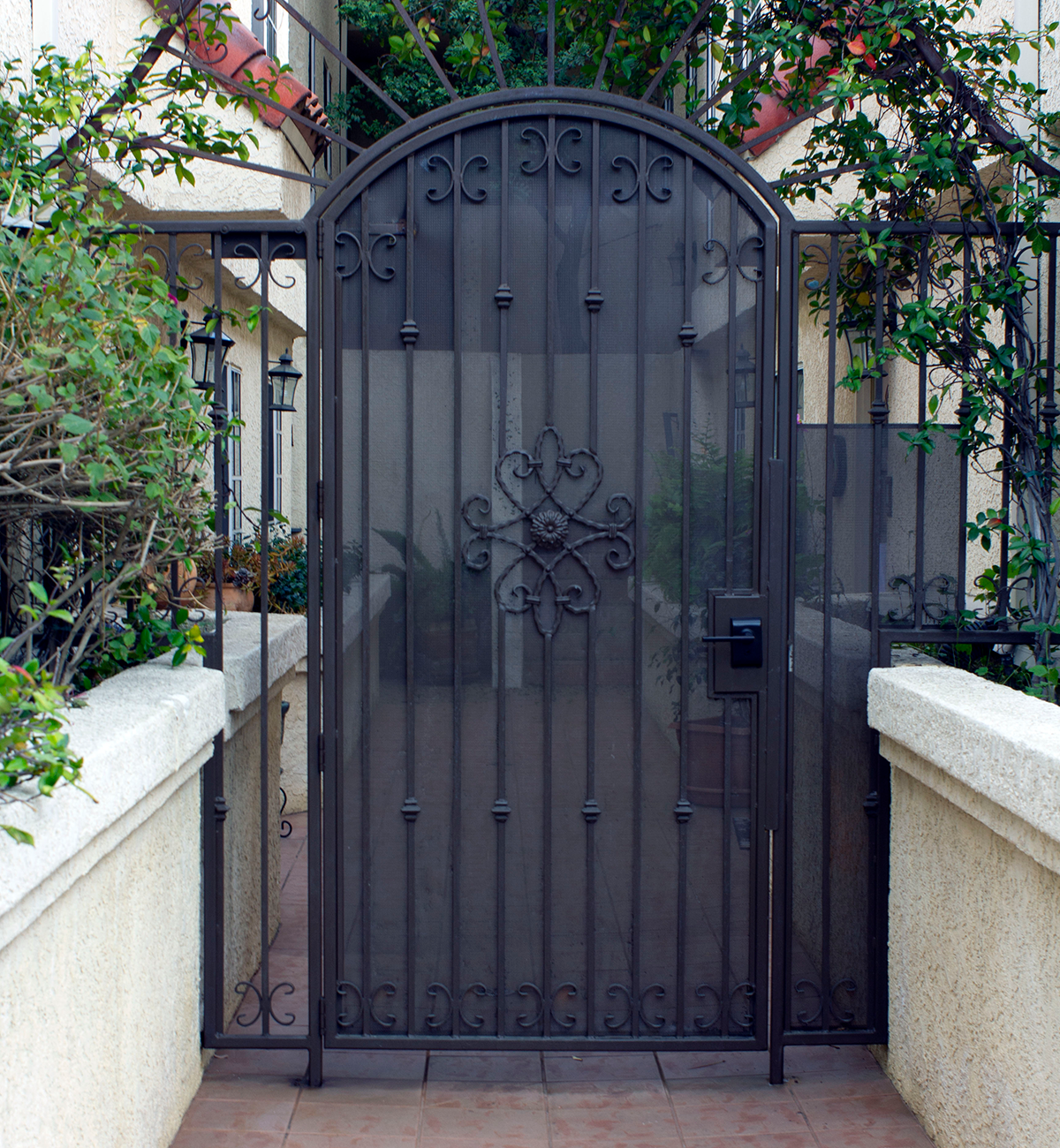 Iron entry gate