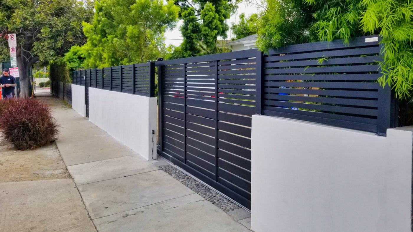 Profile 24 driveway gate, Aluminum Fences & Gates are the Eco-Friendly Solution for Your Home