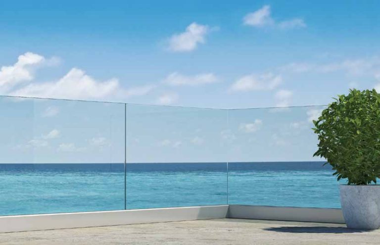 Oceanside Glass Safety Railing