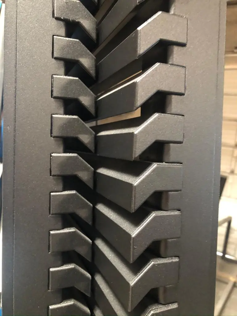 Side Profile of "HiTech 45" - Mulholland Brand Fence & Gate