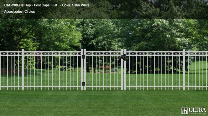 Traditional Style of aluminum fence