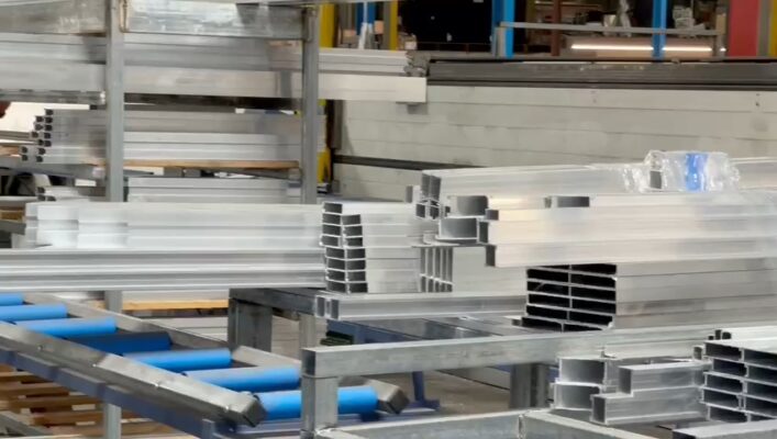 Aluminum Stock Pile at Mulholland Brand