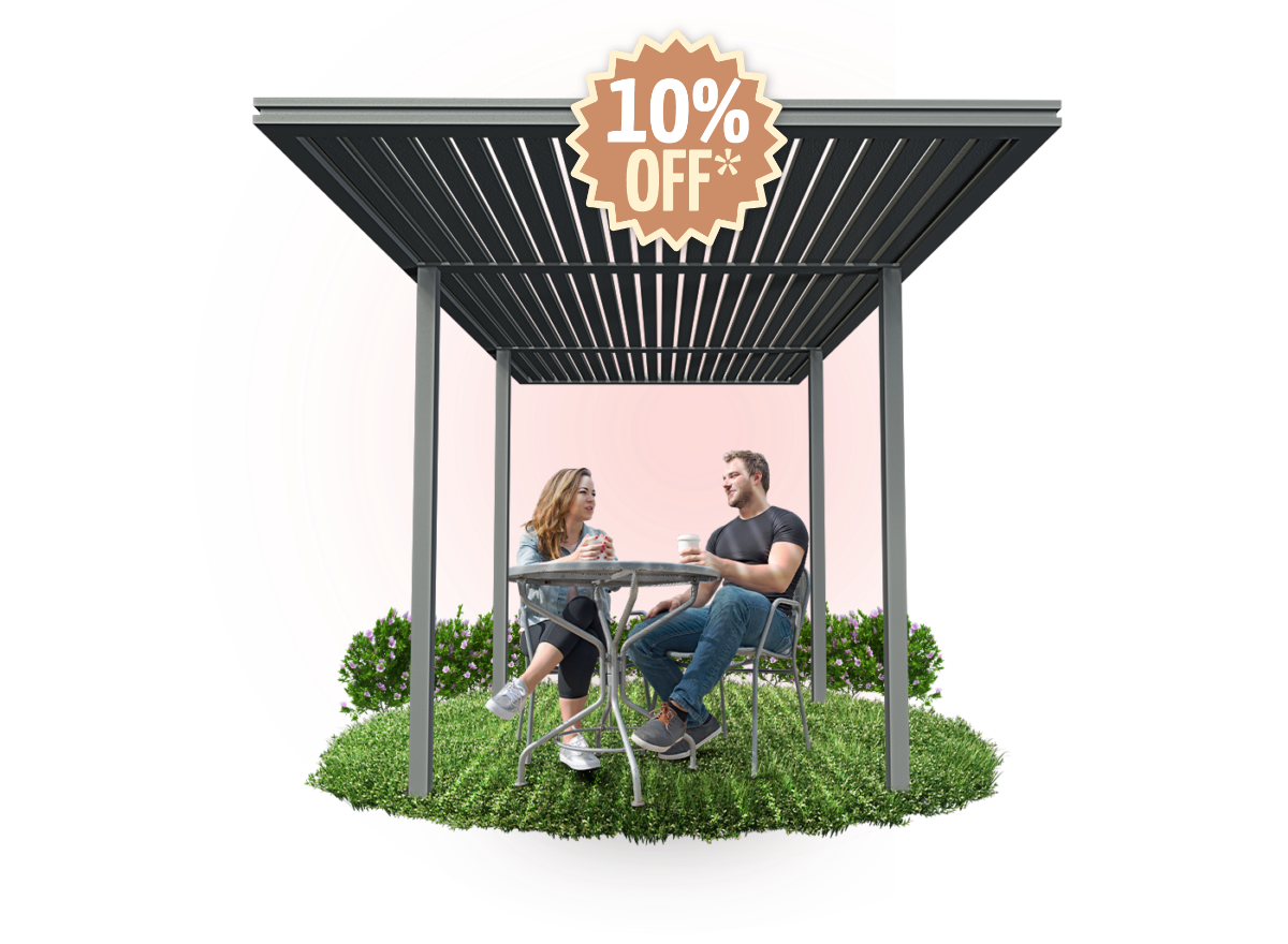 10% off Mulholland Brand Pergolas