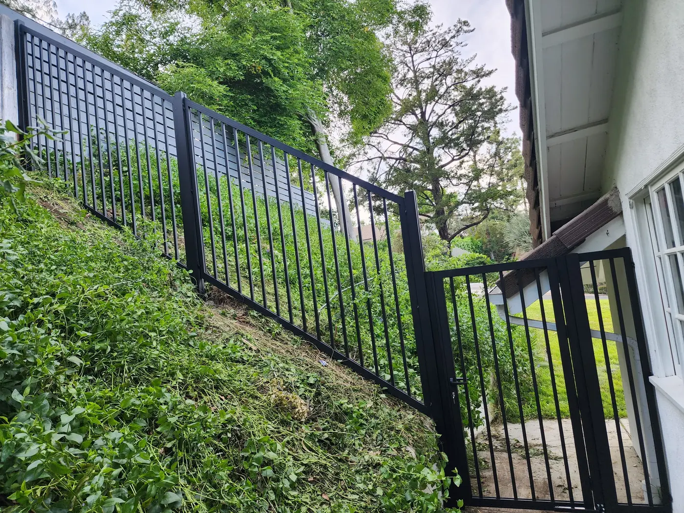 aluminum handrail, aluminum gates