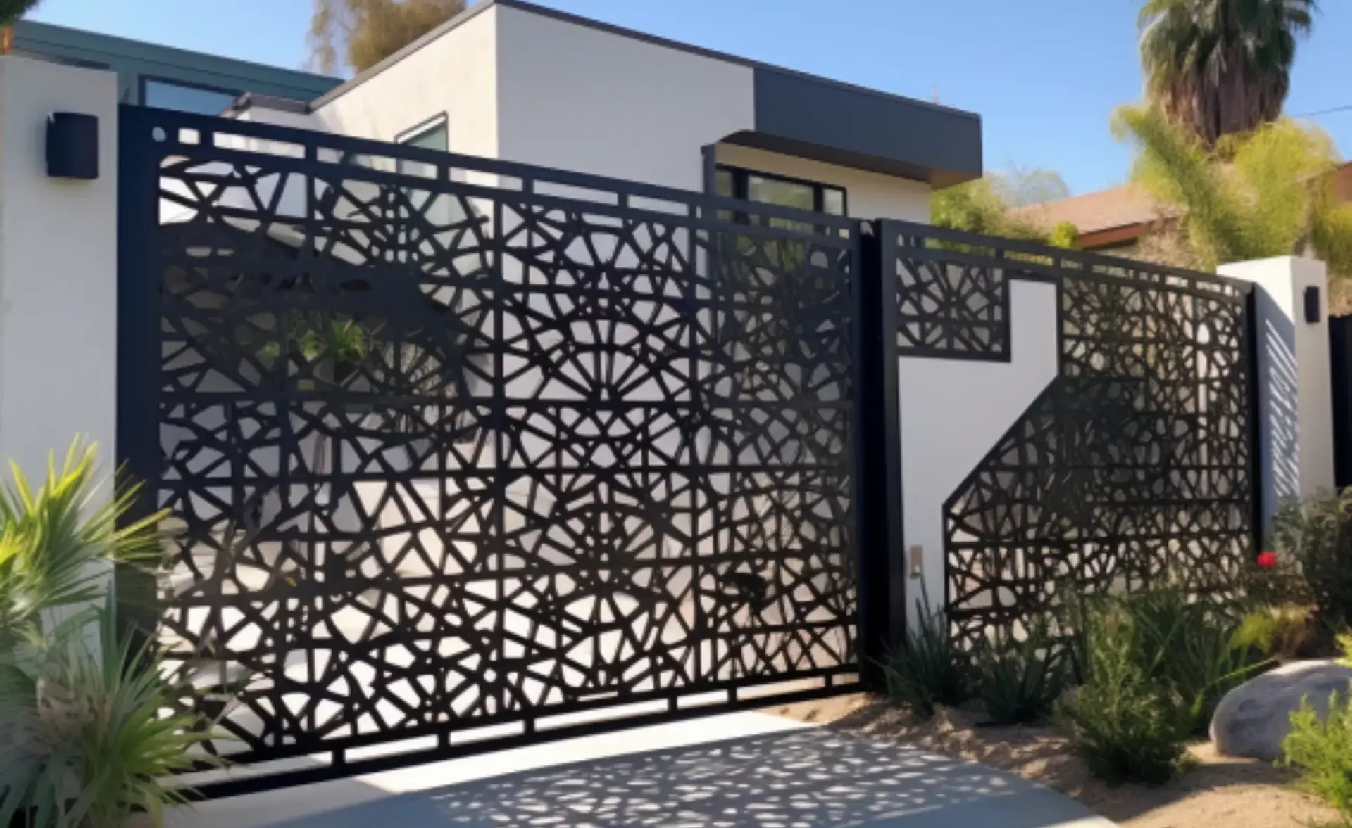 laser cut gate builder san diego