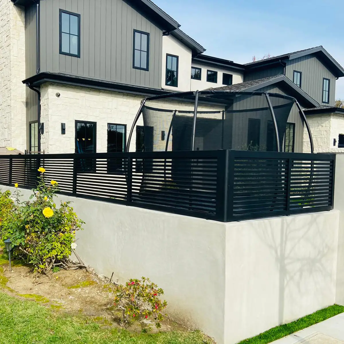 Aluminum gate, aluminum fence, gates and fences, Mulholland brand