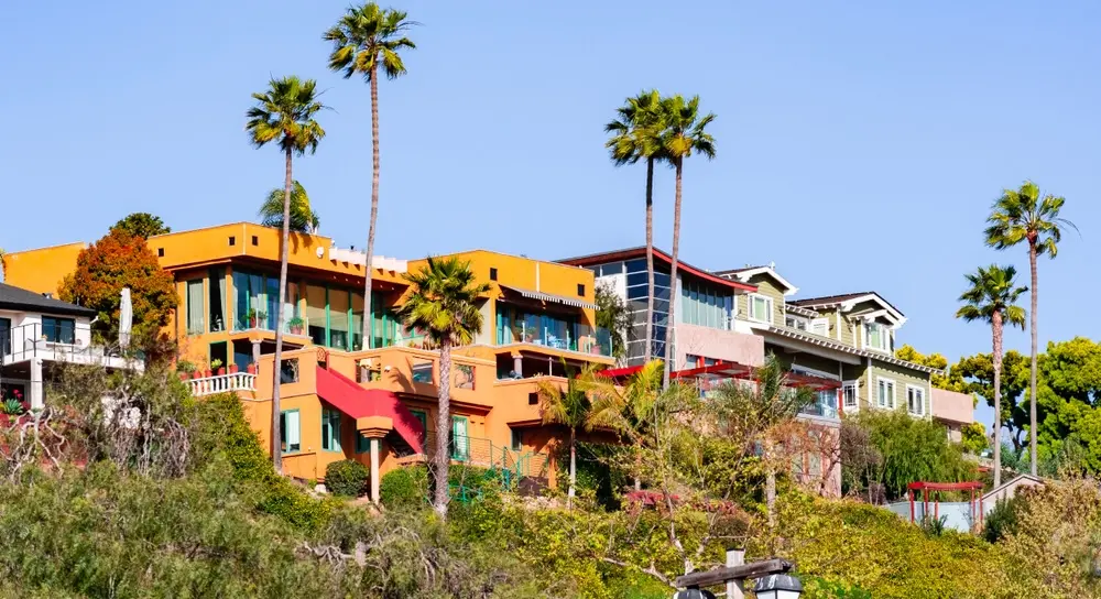 San Diego terrain pergola