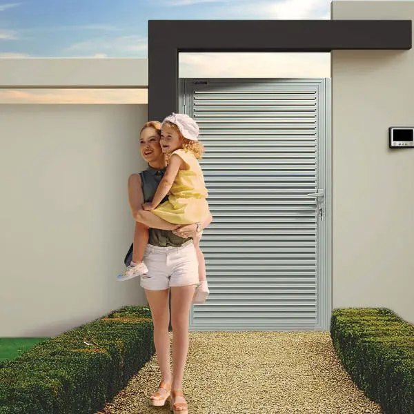 Woman with Child Pedestrian Gate Mulholland Brand