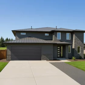 modern garage door
