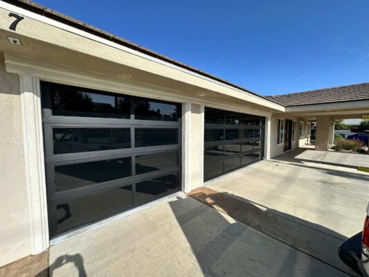 double garage door