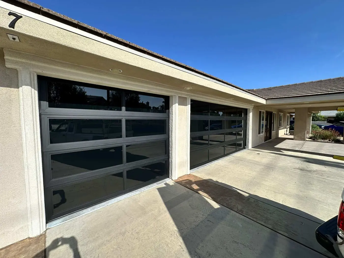 double garage door