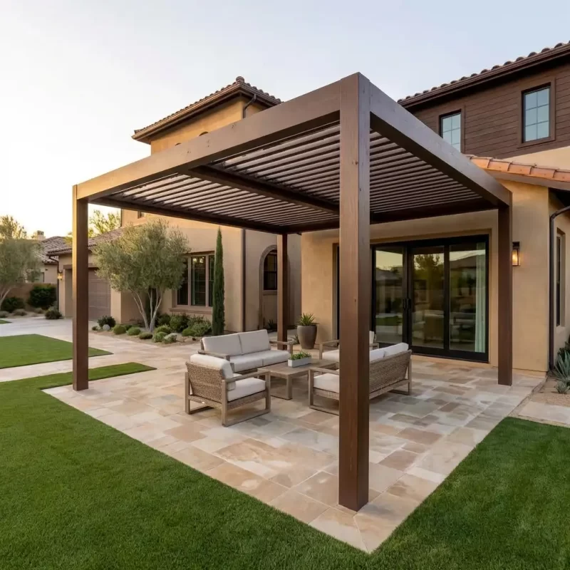 Aluminum Pergola Outdoor Living 19