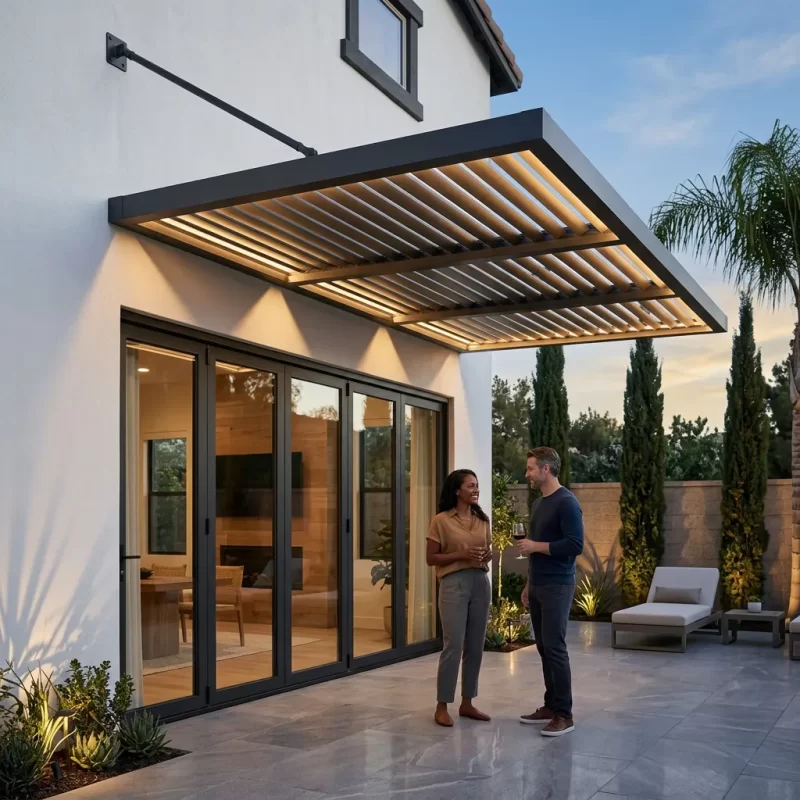 pergola-wall-mounted-louvered-patio